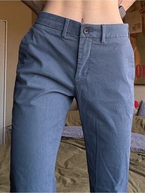 28x30 Express Light Blue Men's Dress Pants